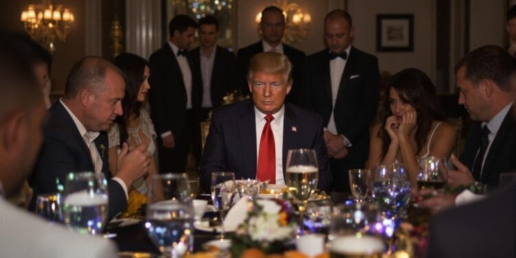 Trump Memecoin Dinner: $2.4B Crypto Surge and Justin Sun?