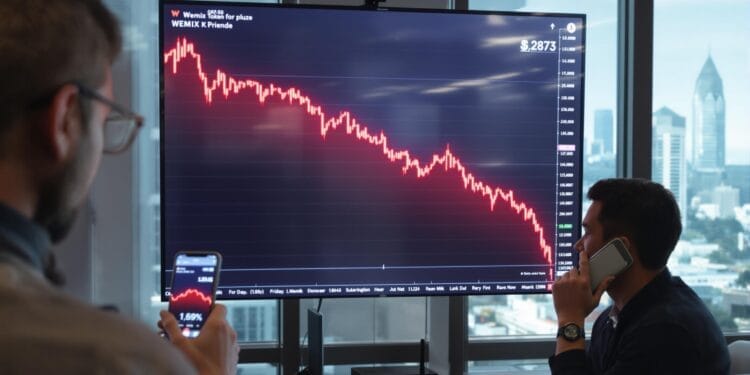 Wemix Token Plummets After South Korean Exchange Delisting