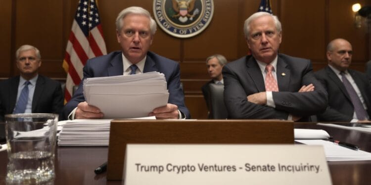 Trump Crypto Ventures Under Senate Scrutiny: Pay-to-Play Scheme?