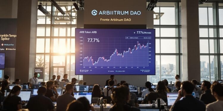 Arbitrum DAO Invests Millions in Tokenized Treasurys, ARB Token Jumps