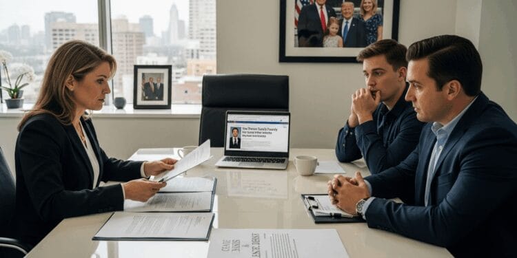 Trump Family Issues Cease And Desist Over Crypto Wallet