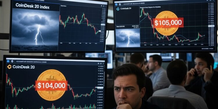 Bitcoin Drops Below $104K Amid Trump’s Iran Conflict Warning