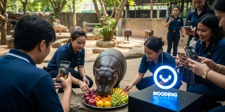 MOODENG Jumps 17% on Hippo’s Birthday; Outperforms Dogwifhat