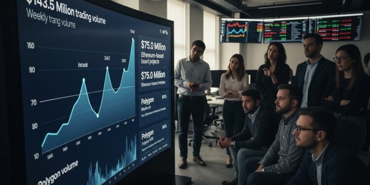 NFT Weekly Volume Jumps to $143.5 Million, Highest Since January