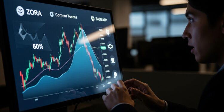ZORA Jumps 60% as Base App Integrates Content Coins