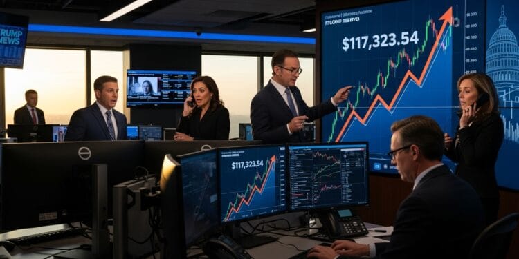 Bitcoin Jumps as Trump OKs Crypto in 401(k) Plans