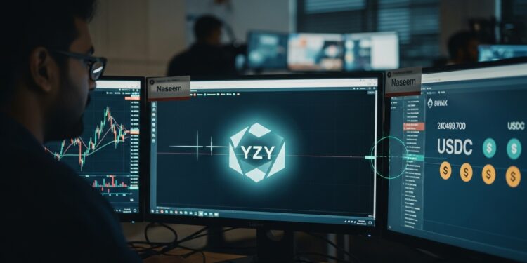 $1.2M YZY Token Sniped by Trader Naseem