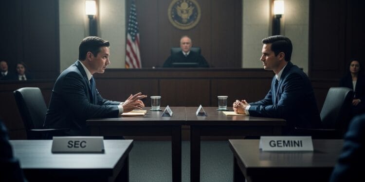 SEC, Gemini Reach Crypto Earn Program Resolution