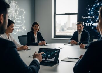 Tether Joins $39 Million Funding for Programmable Bank Pave