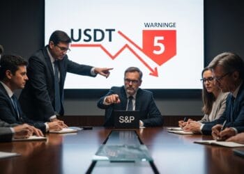S&P Downgrades Tether USDT Stability Score to Weakest 5